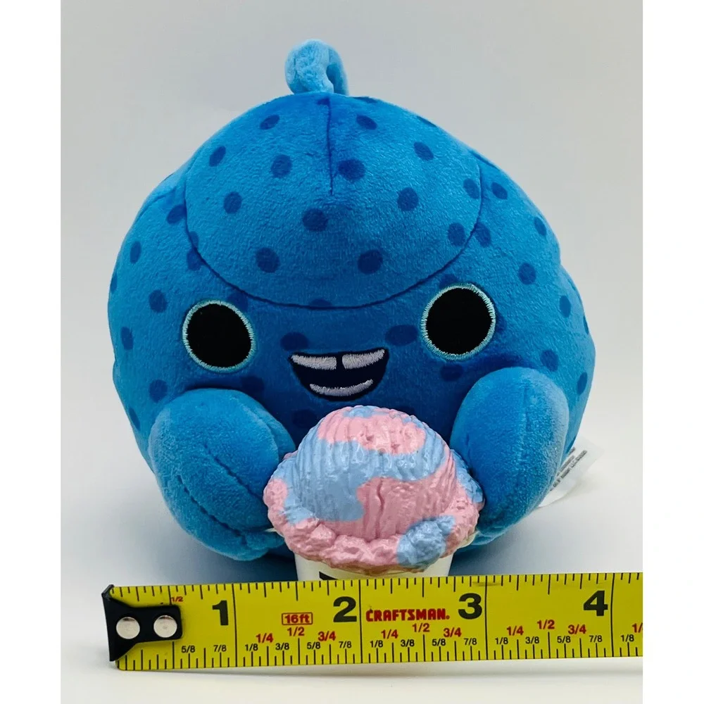 Zuru Baskin Robbins Olivia Parrotfish Series 3 Blue Plush Ice Cream 5